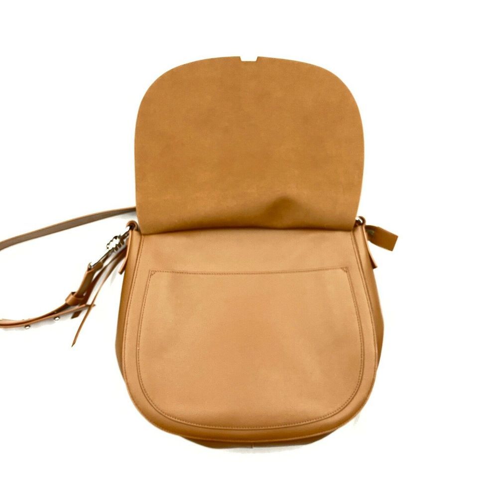 AllSaints Captain Round Shoulder Bag Acorn - Picture 2 of 8